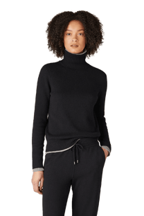 <tc>Loro Piana</tc> بلوزة باركسفيل النسائية ذات الياقة المدورة