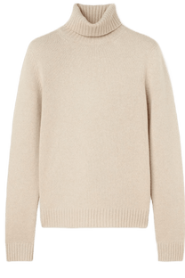<tc>Loro Piana</tc> بلوزة باركسفيل النسائية ذات الياقة المدورة