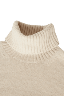 <tc>Loro Piana</tc> بلوزة باركسفيل النسائية ذات الياقة المدورة