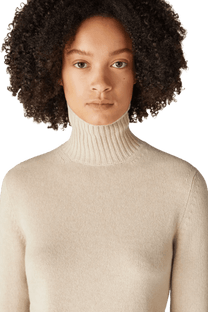 <tc>Loro Piana</tc> بلوزة باركسفيل النسائية ذات الياقة المدورة
