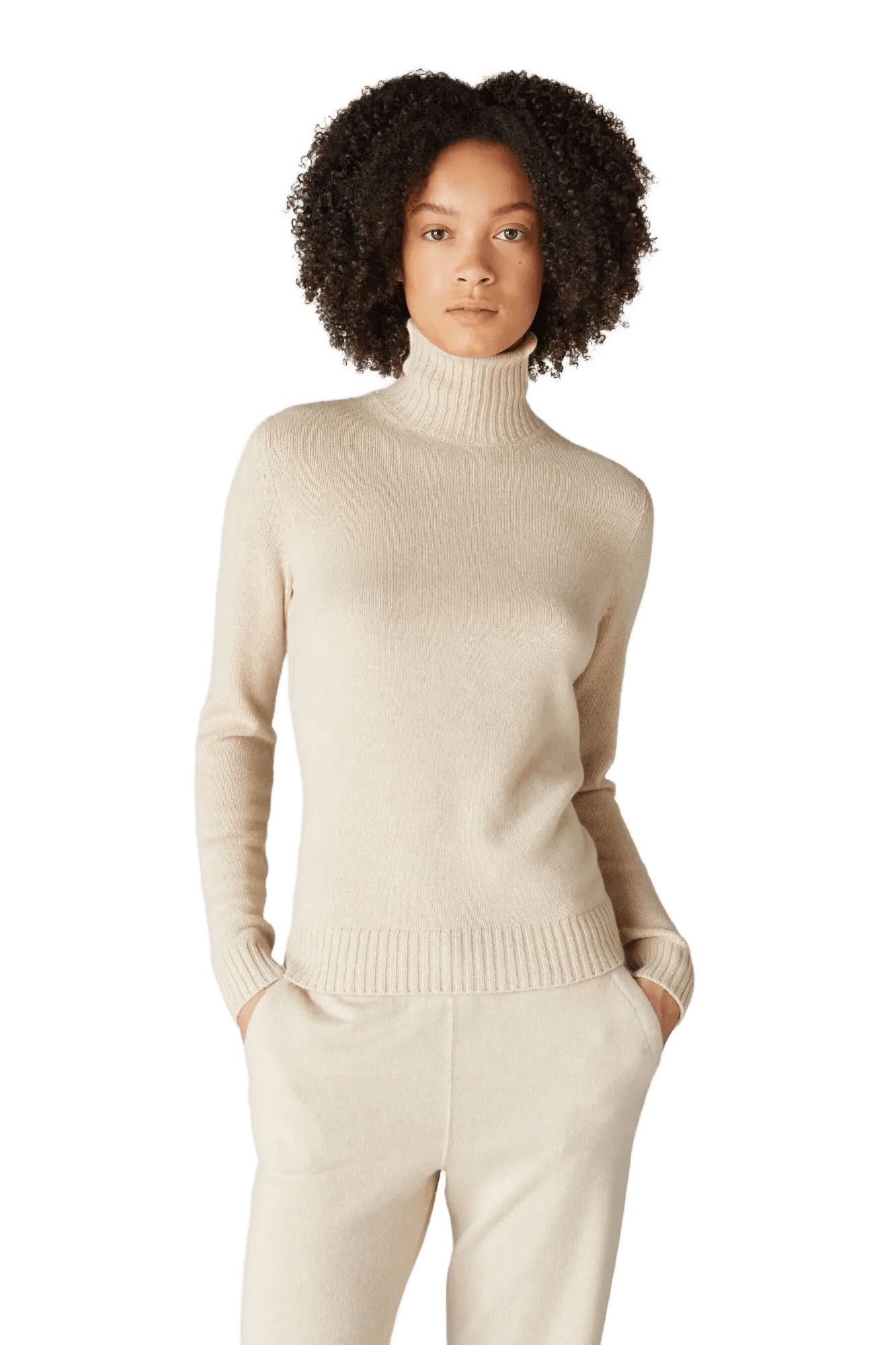 <tc>Loro Piana</tc> بلوزة باركسفيل النسائية ذات الياقة المدورة