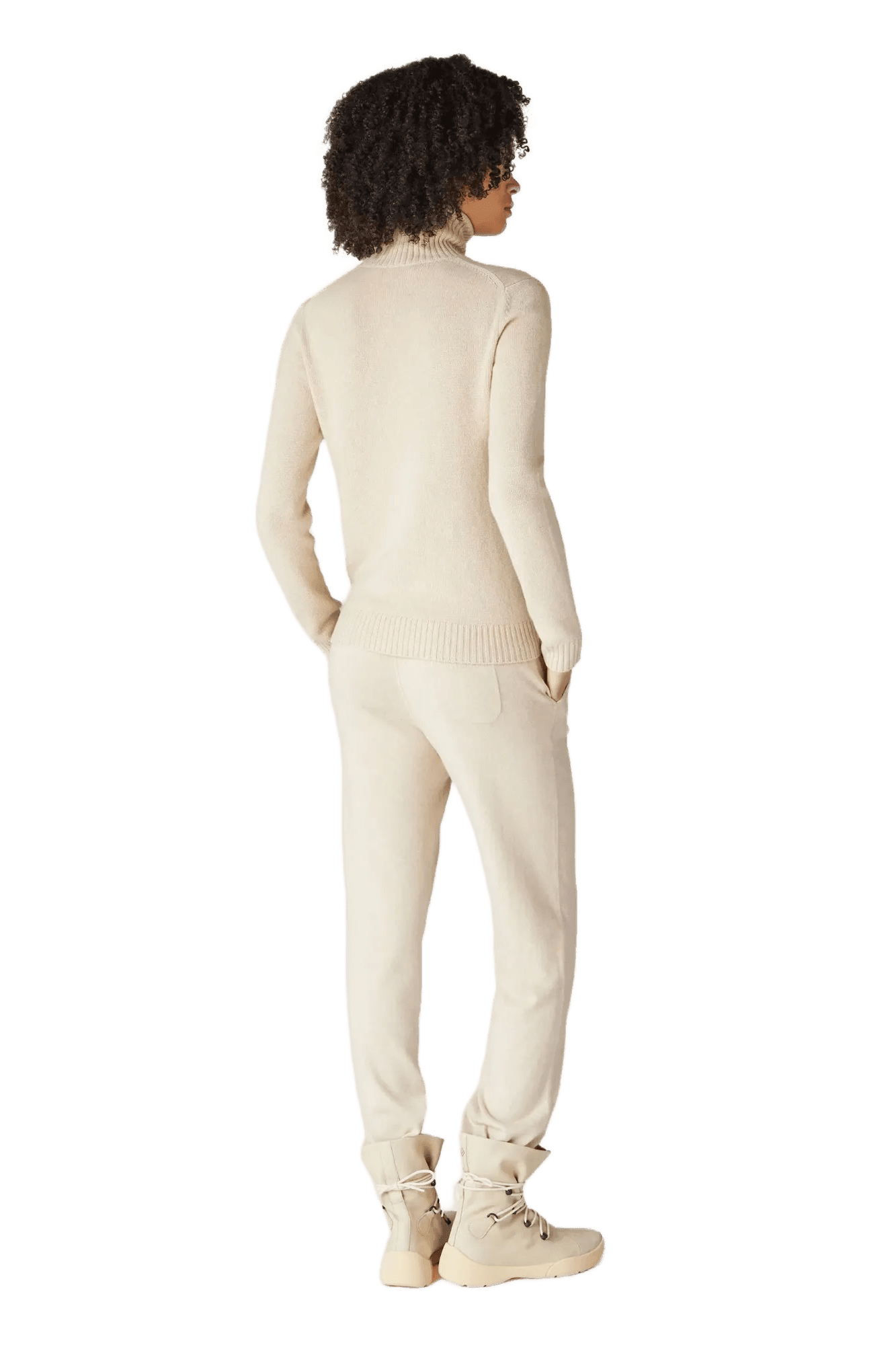 <tc>Loro Piana</tc> بلوزة باركسفيل النسائية ذات الياقة المدورة