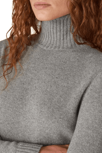 <tc>Loro Piana</tc> بلوزة باركسفيل النسائية ذات الياقة المدورة