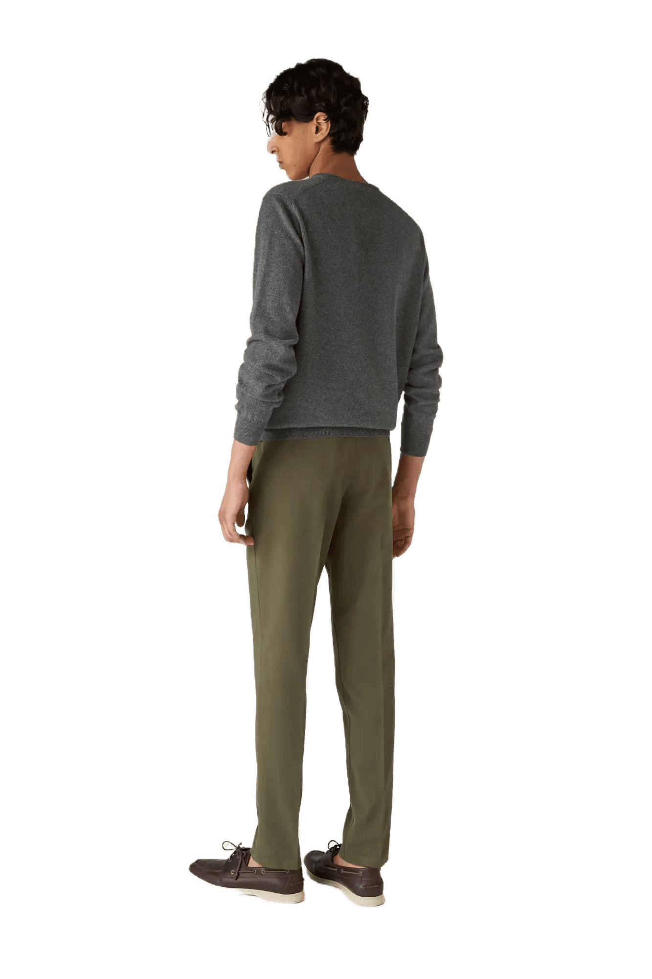 <tc>Loro Piana</tc> เสื้อคอวีคลาสสิกสำหรับผู้ชาย