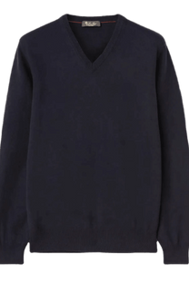 <tc>Loro Piana</tc> เสื้อคอวีคลาสสิกสำหรับผู้ชาย