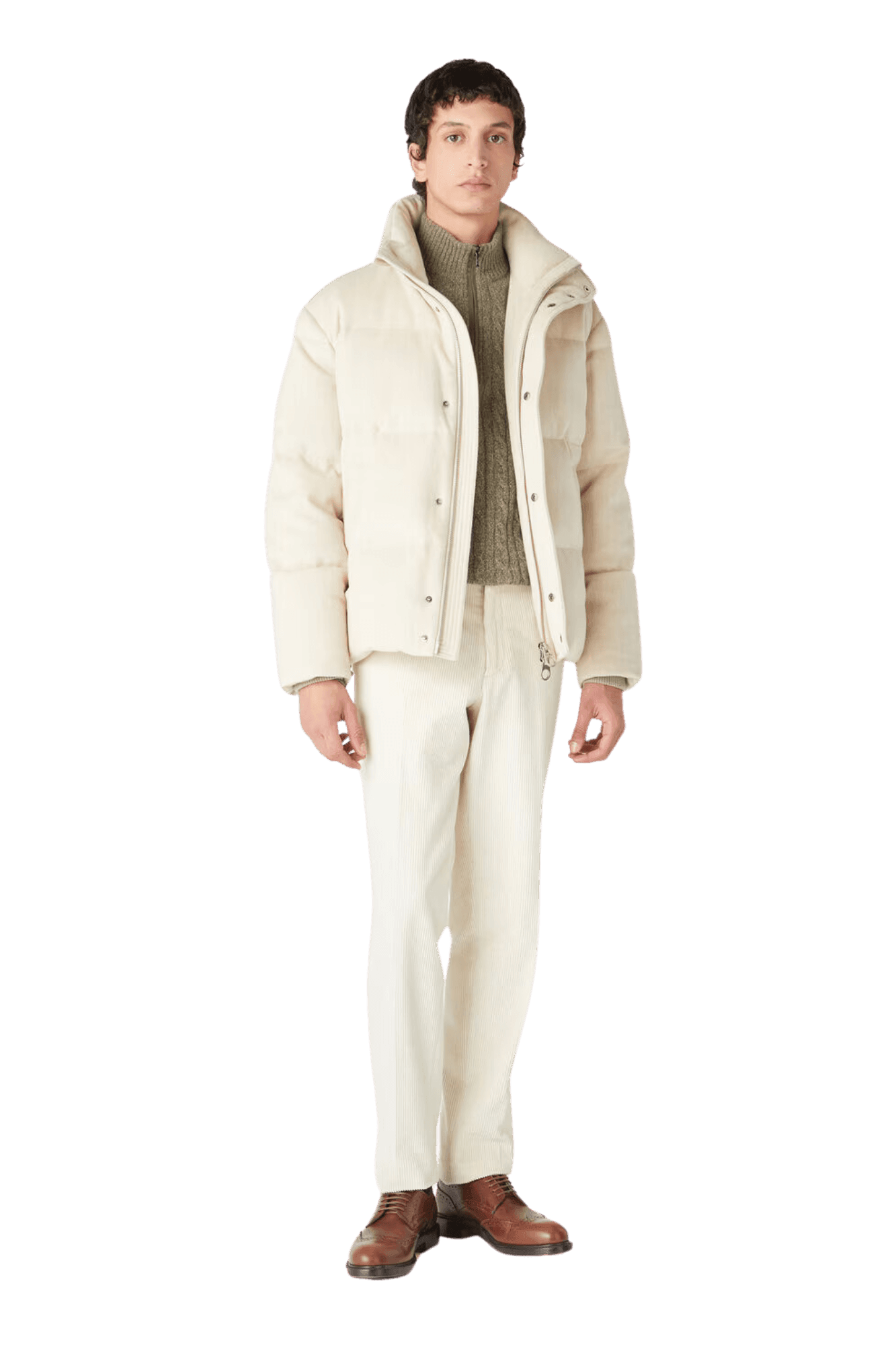 <tc>Loro Piana</tc> เสื้อจัมเปอร์เทรคเซียสำหรับผู้ชาย