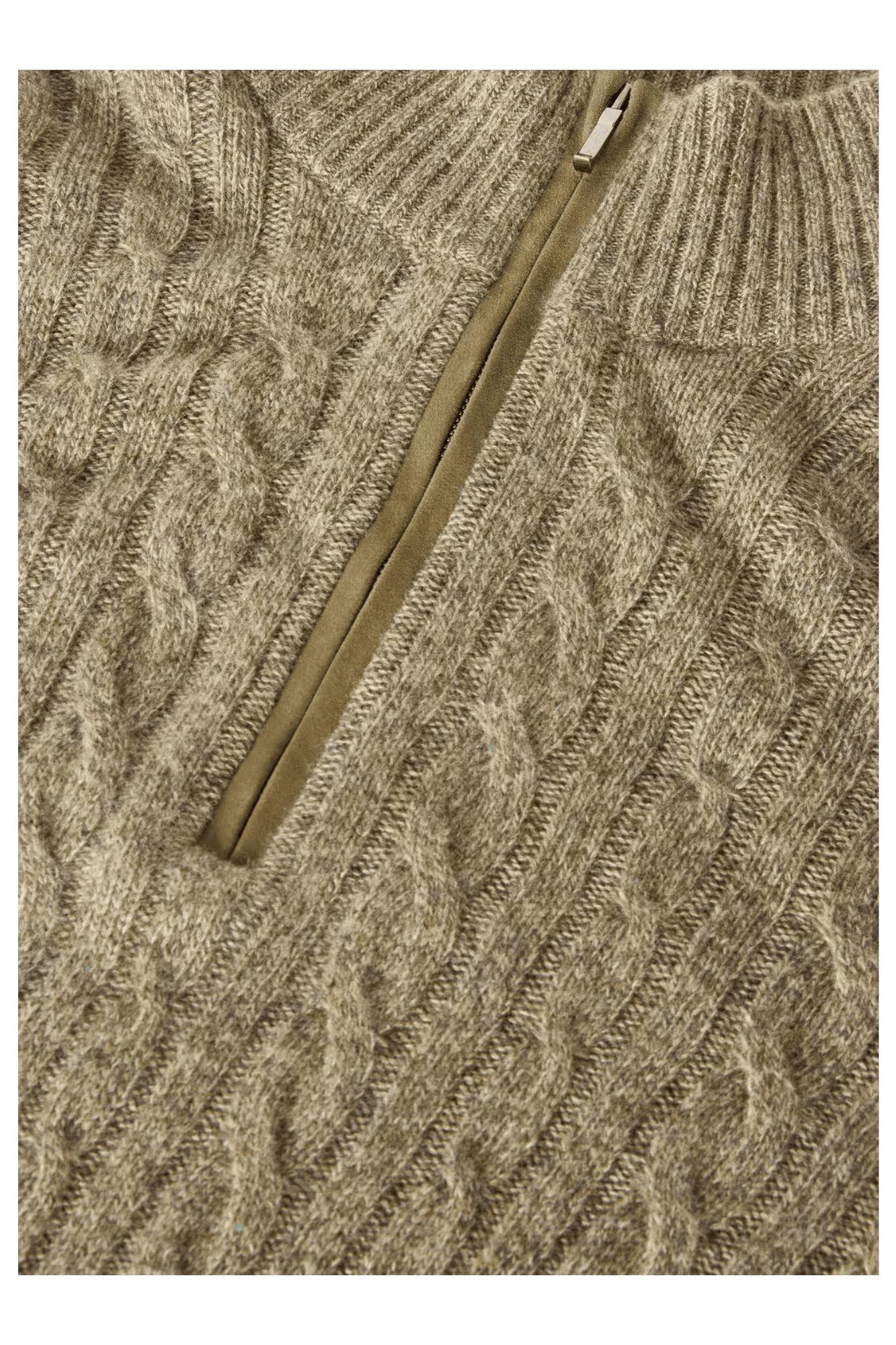 <tc>Loro Piana</tc> เสื้อจัมเปอร์เทรคเซียสำหรับผู้ชาย