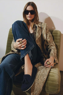 <tc>Loro Piana</tc> 女士圓點鞋底休閒鞋