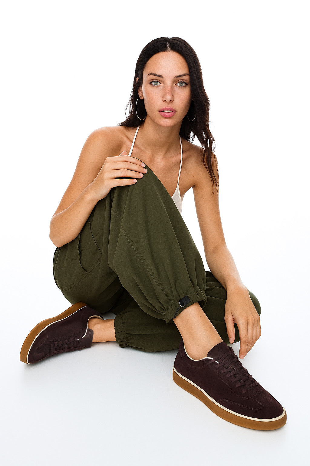 <tc>Loro Piana</tc> 女款 Tennis Walk 運動鞋（絨面小牛皮）