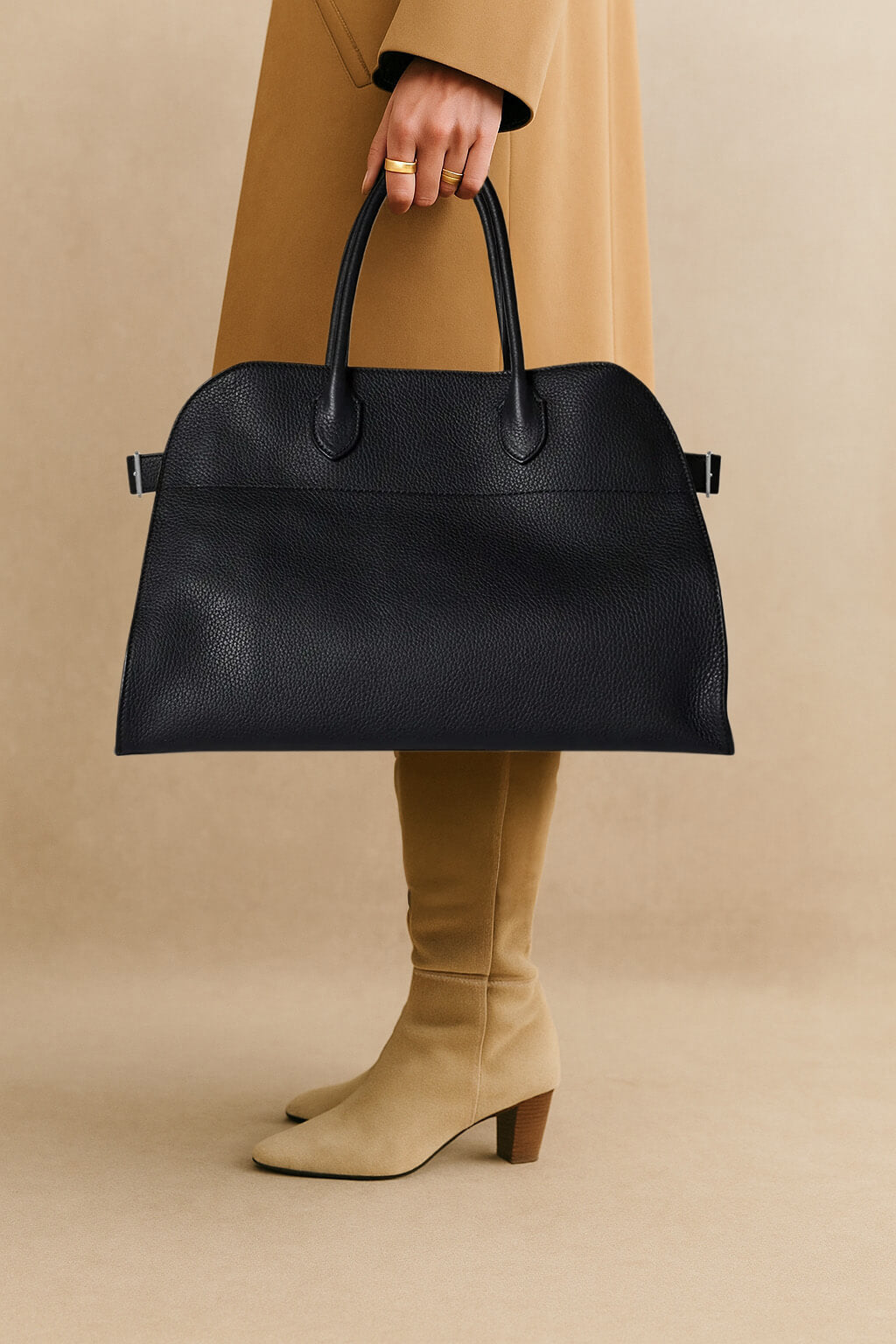 The Row ソフト マルゴー 15 レザーバッグ – Kinship JP