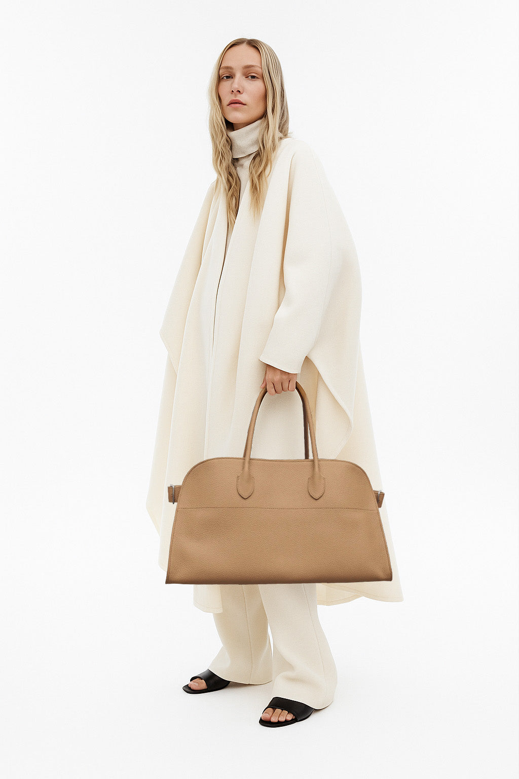 <tc>The Row</tc> EW Margaux 皮革包