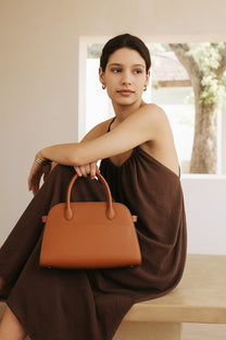 <tc>The Row</tc> Soft Margaux 10 皮革手袋