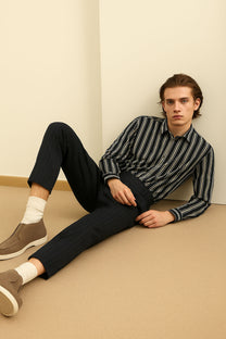 <tc>Loro Piana</tc> メンズ オープンウォーク チャッカブーツ