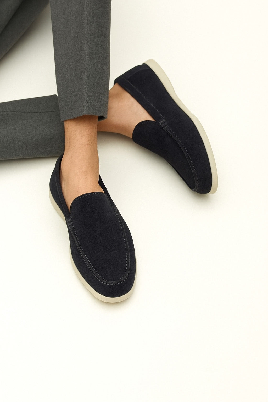 Loro Piana Men's Summer Walk Loafers