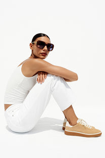 <tc>Loro Piana</tc> 女款 Tennis Walk 運動鞋（絨面小牛皮）