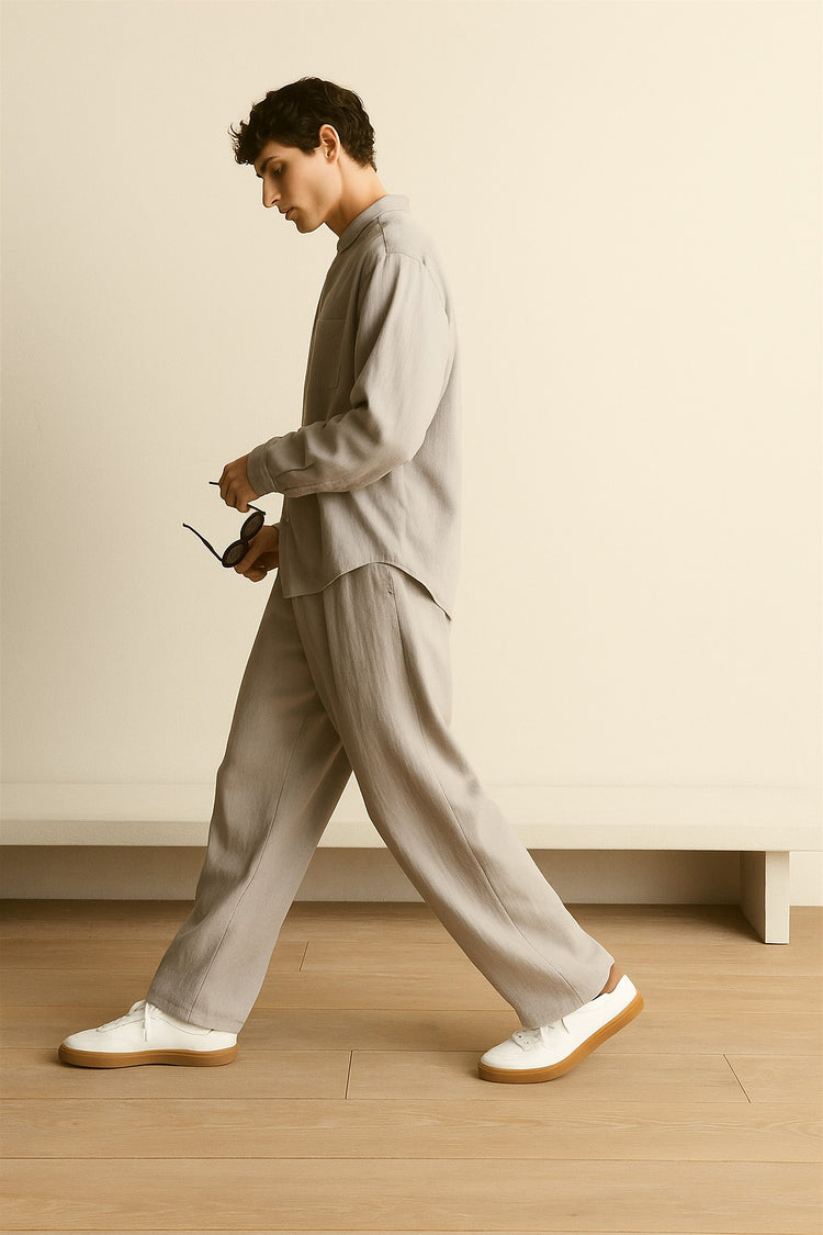 <tc>Loro Piana</tc> 男士網球運動鞋（鹿皮）
