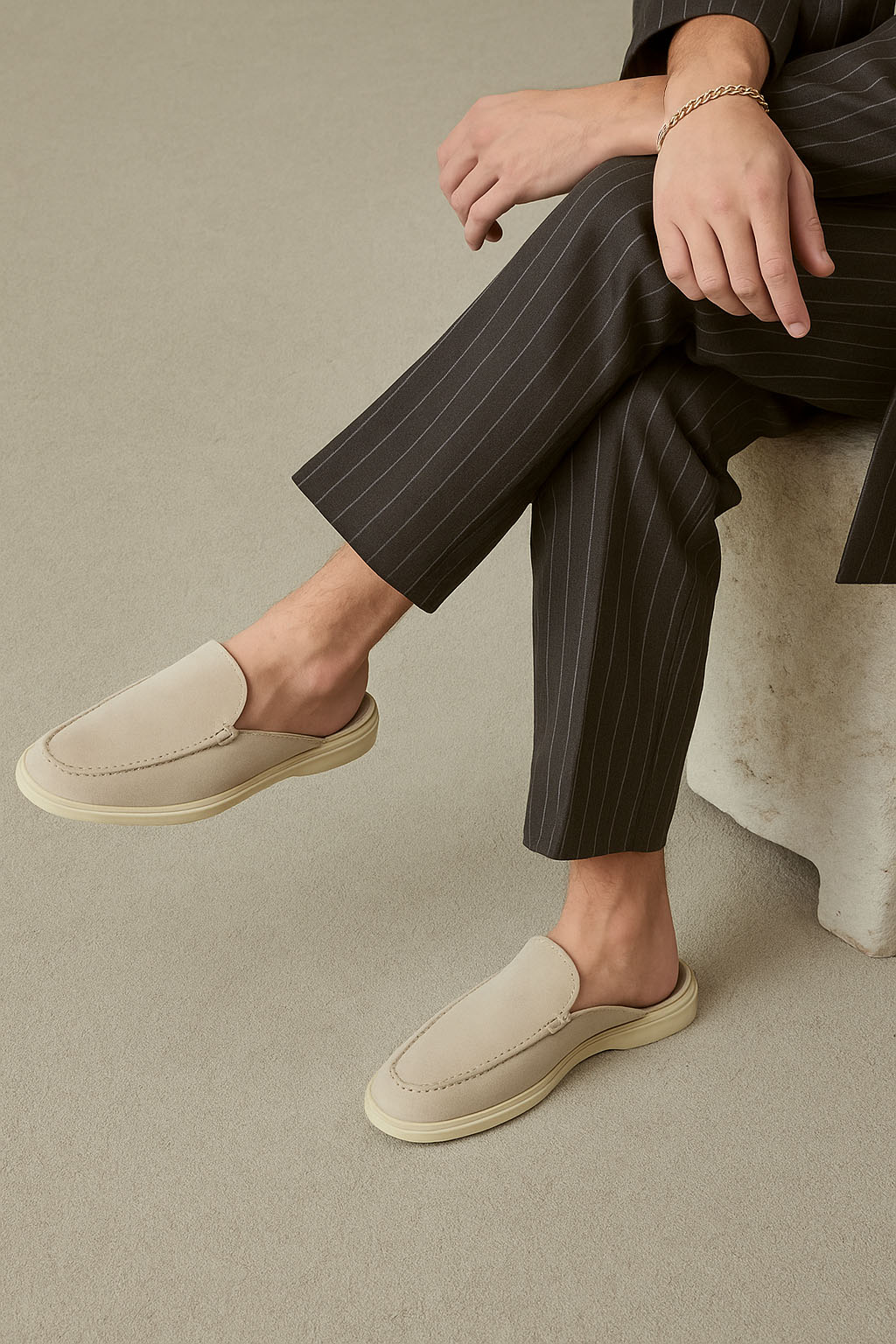 <tc>Loro Piana</tc> 男士 Babouche Walk 樂福鞋