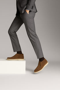 <tc>Loro Piana</tc> メンズ オープンウォーク チャッカブーツ