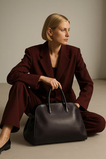 <tc>The Row</tc> 柔軟 Margaux 15 皮革手袋