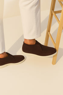 <tc>Loro Piana</tc> メンズ オープンウォーク チャッカブーツ