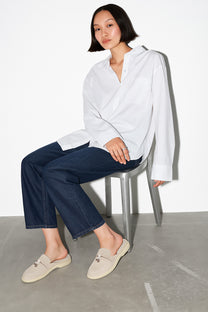 <tc>Loro Piana</tc> Charms Walk Babouche 女士樂福鞋