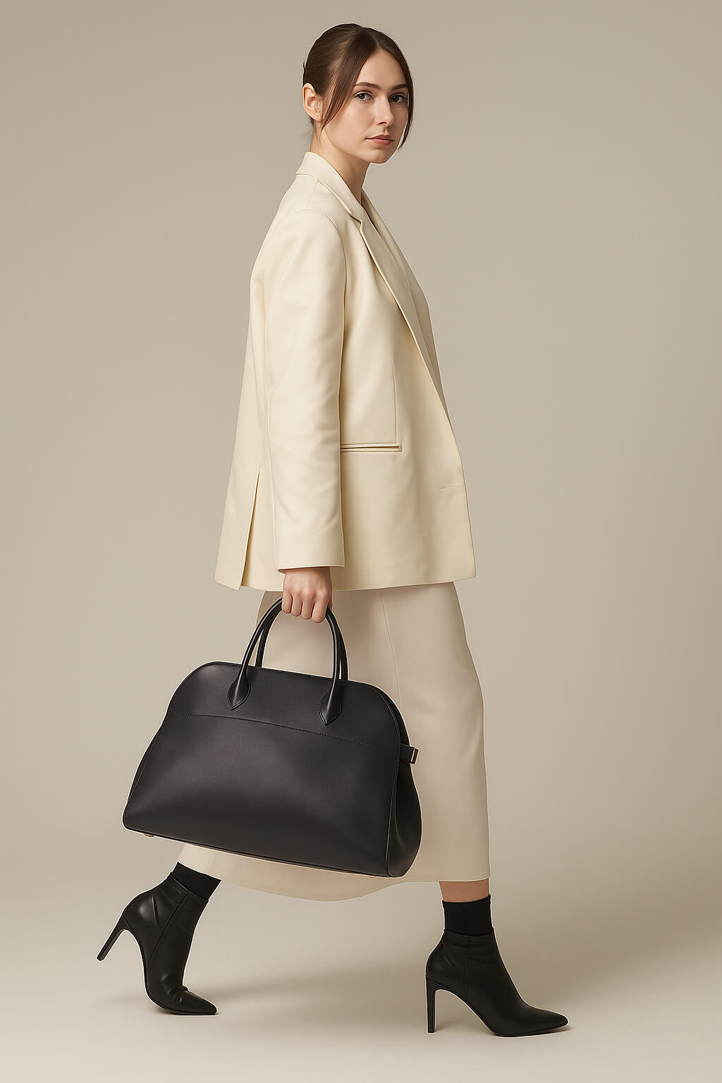 <tc>The Row</tc> 柔軟 Margaux 15 皮革手袋