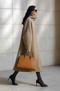 <tc>The Row</tc> Soft Margaux 12 皮革手袋