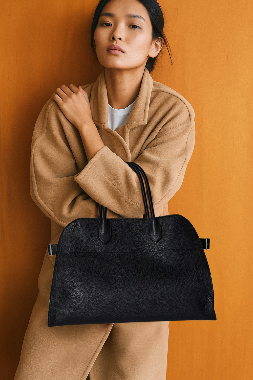 The Row ソフト マルゴー 15 レザーバッグ – Kinship JP