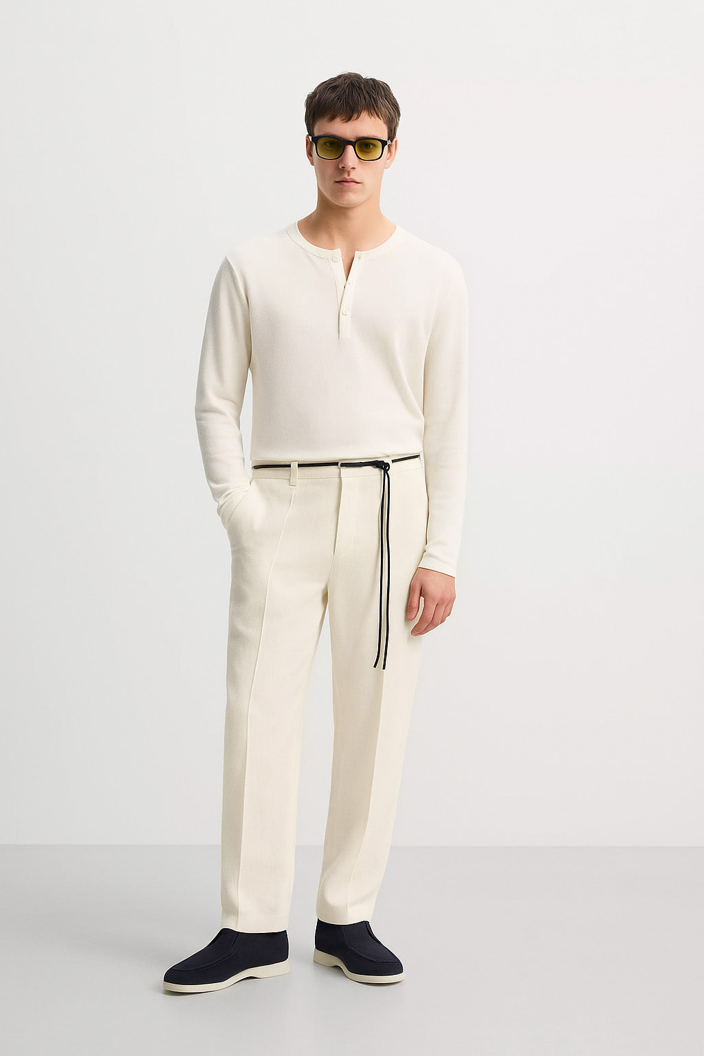 <tc>Loro Piana</tc> メンズ オープンウォーク チャッカブーツ