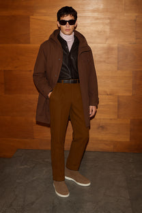 <tc>Loro Piana</tc> メンズ オープンウォーク チャッカブーツ