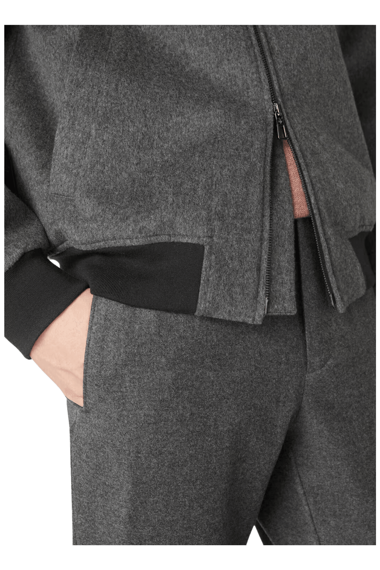 <tc>Loro Piana</tc> 男士常春藤飛行員夾克