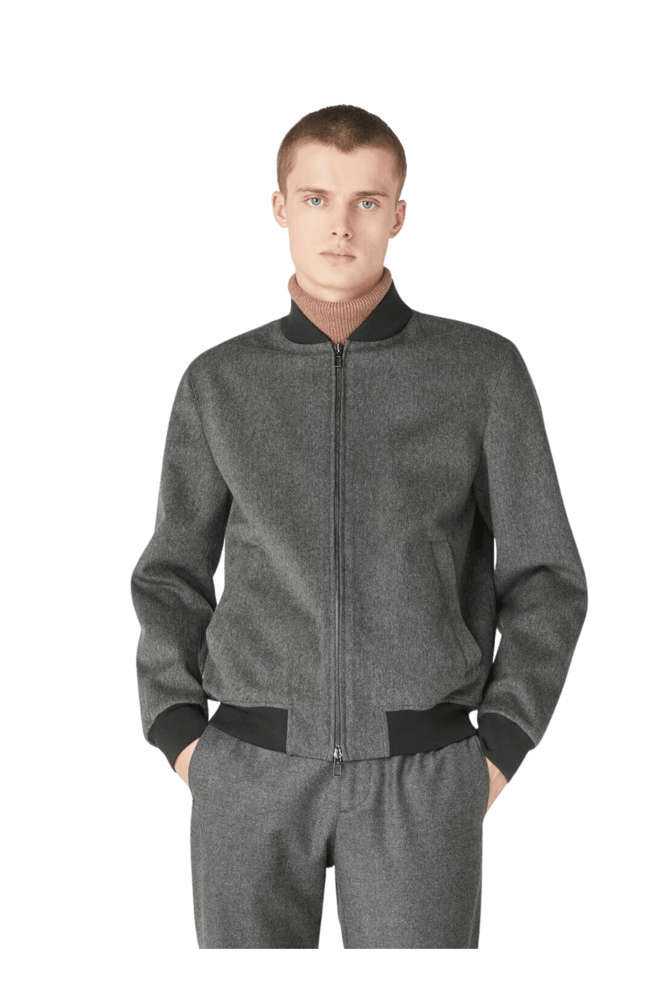 <tc>Loro Piana</tc> 男士常春藤飛行員夾克