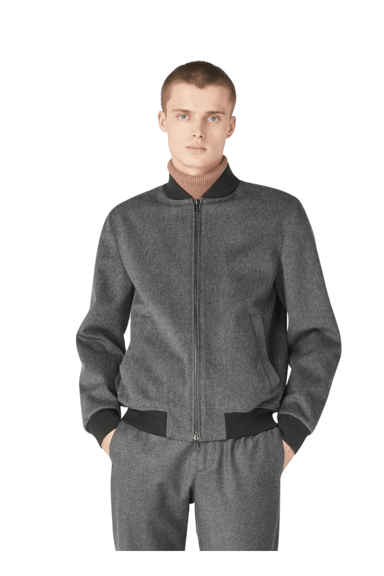 <tc>Loro Piana</tc> 男士常春藤飛行員夾克