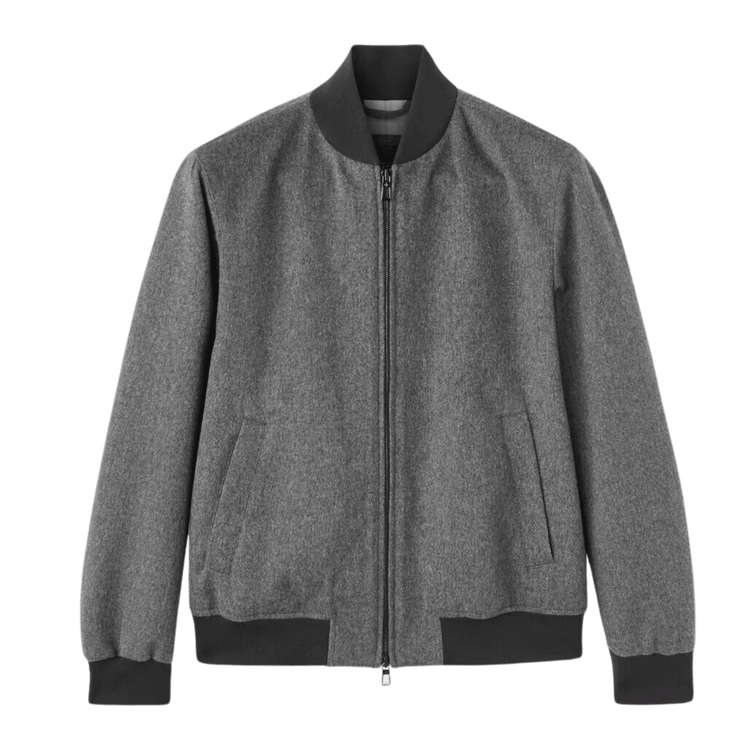 <tc>Loro Piana</tc> 男士常春藤飛行員夾克