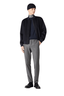 <tc>Loro Piana</tc> 男士常春藤飛行員夾克
