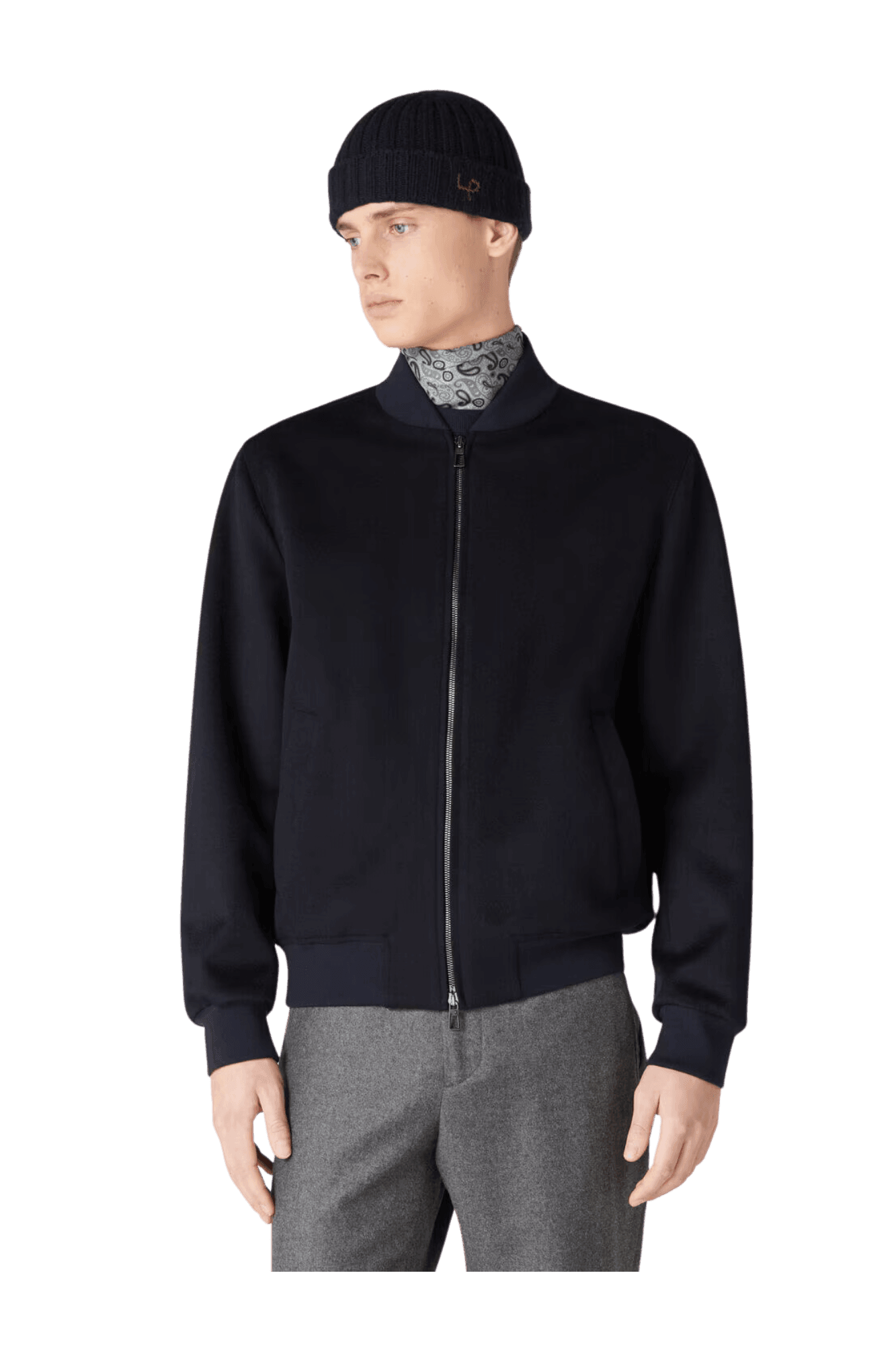 <tc>Loro Piana</tc> 男士常春藤飛行員夾克
