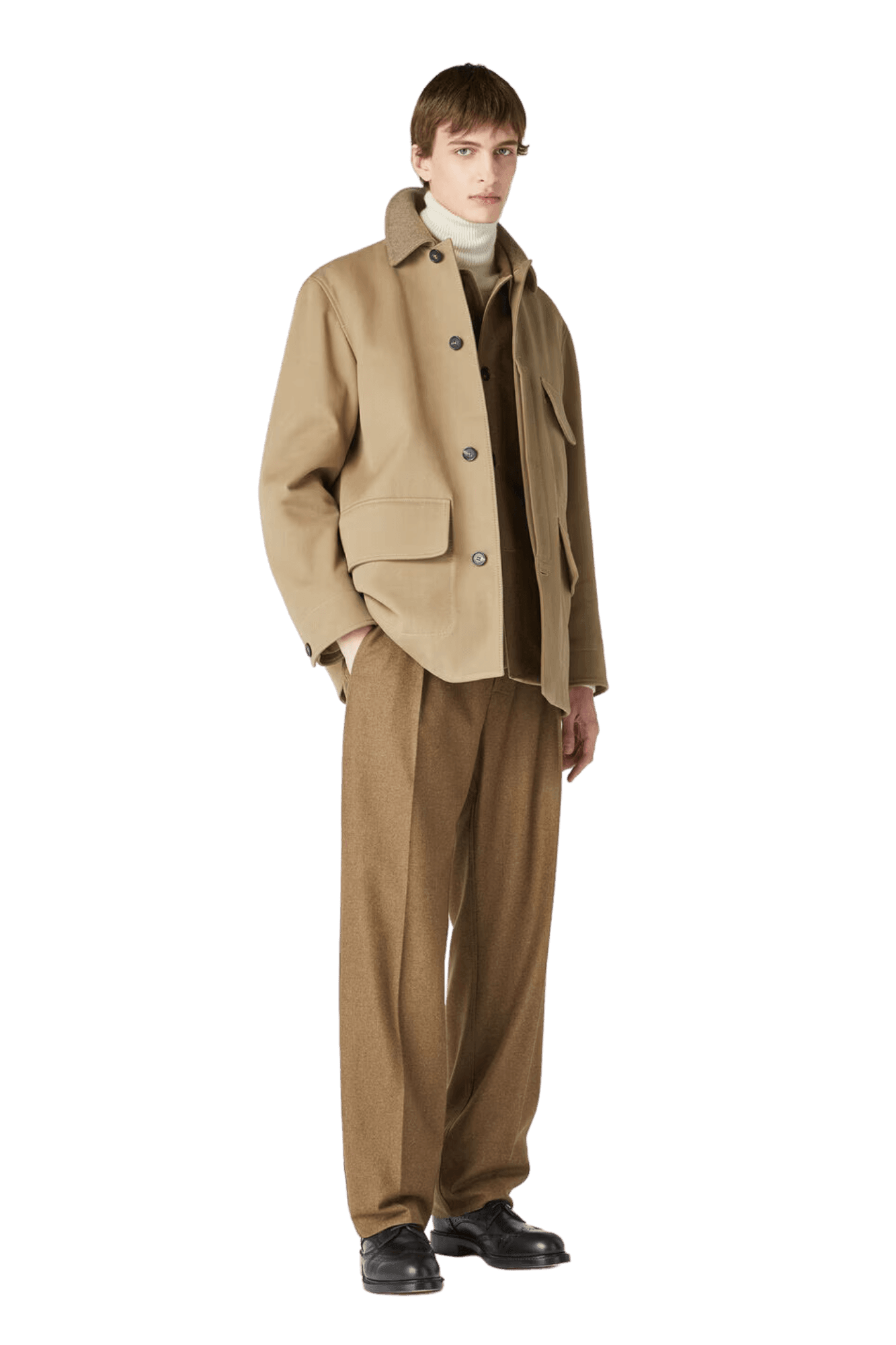 <tc>Loro Piana</tc> 男士 Barth Caban 大衣
