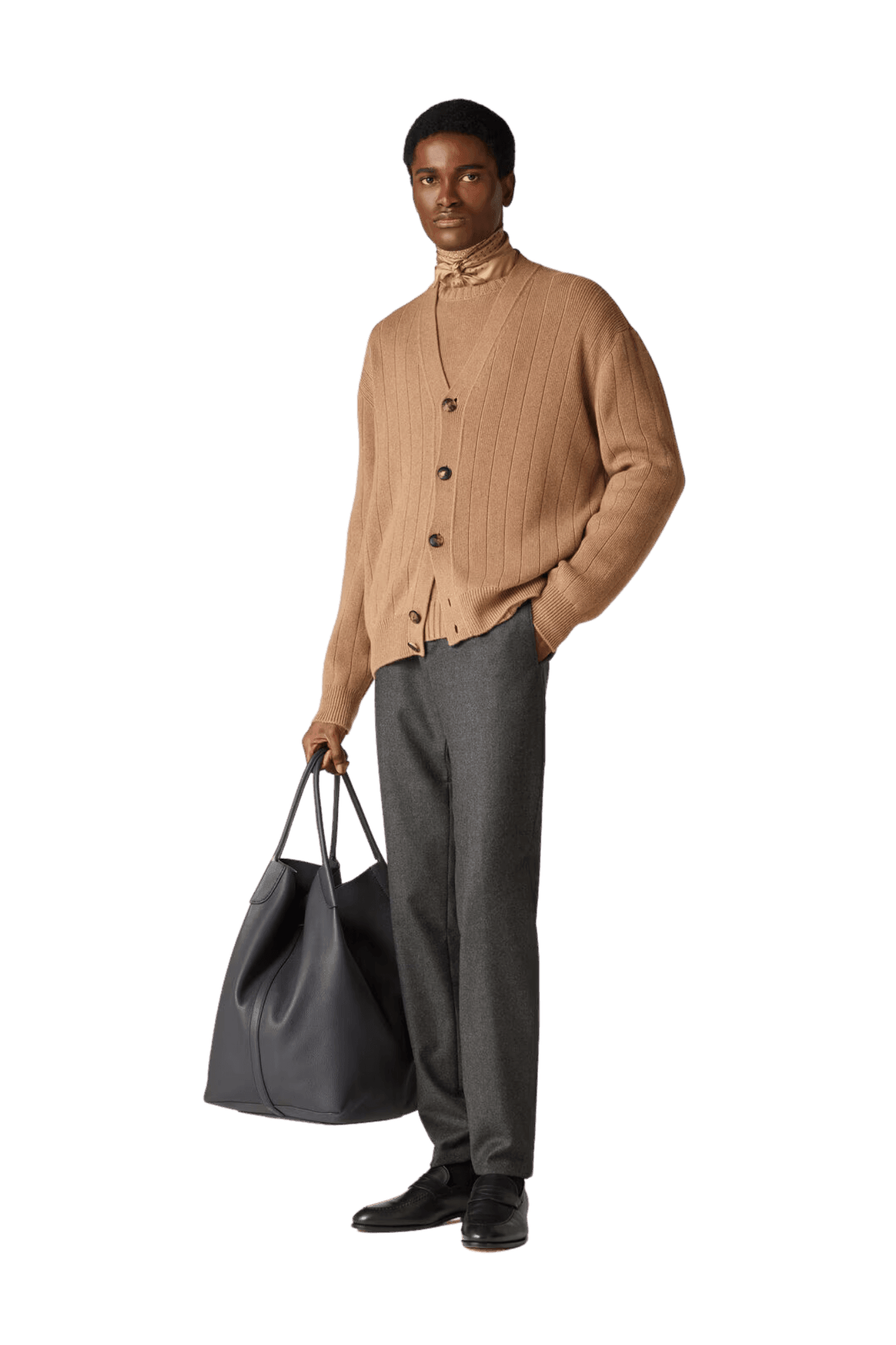 <tc>Loro Piana</tc> 男款 Cervatto 開襟衫