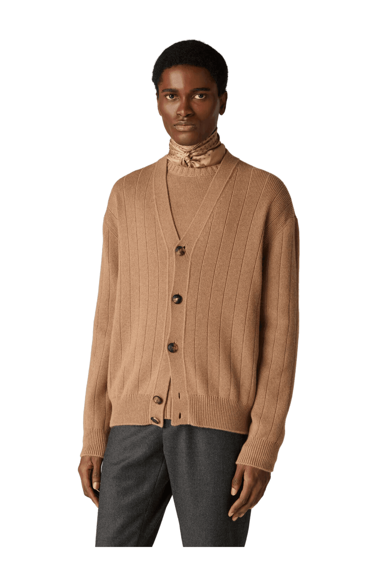 <tc>Loro Piana</tc> 男款 Cervatto 開襟衫