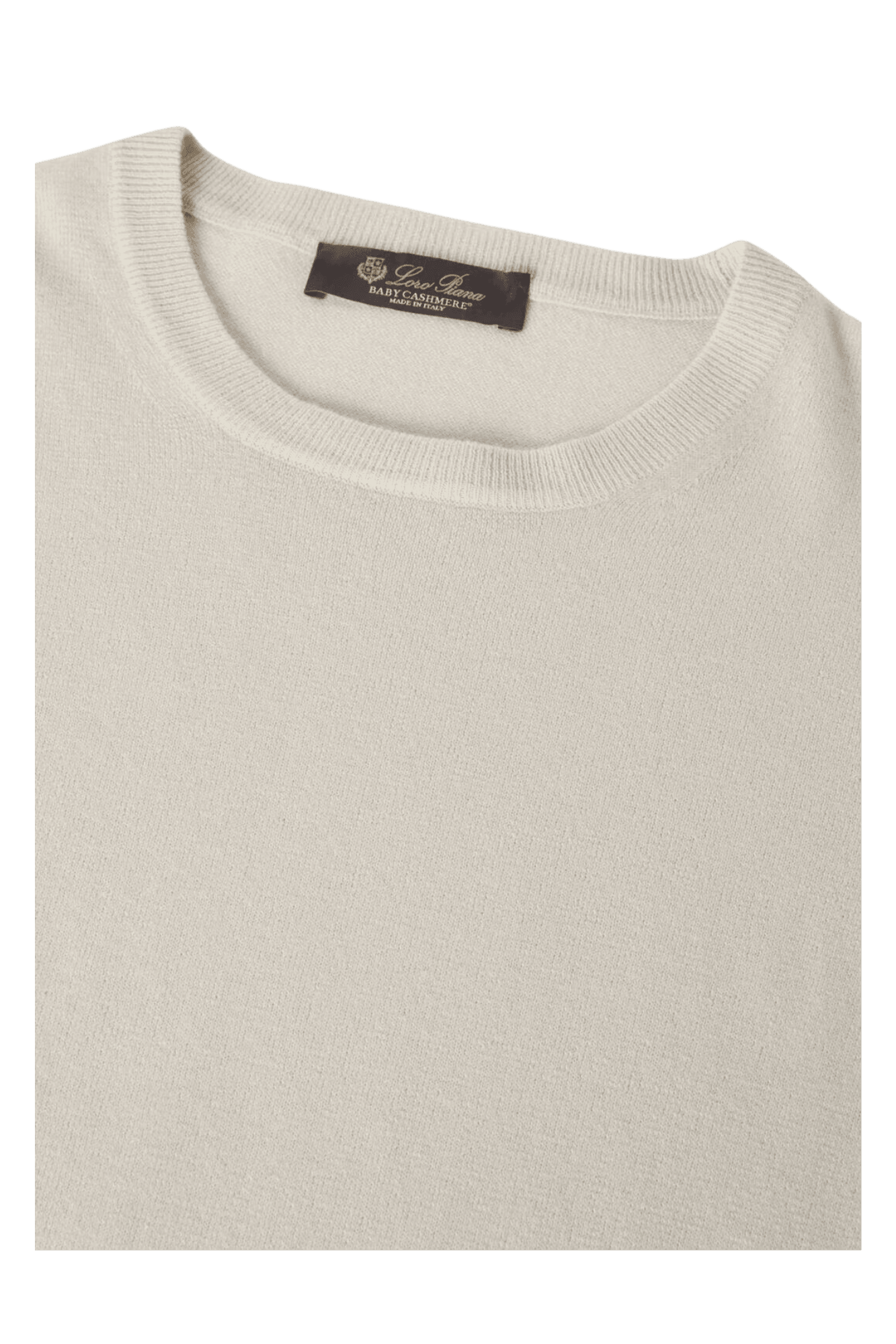 <tc>Loro Piana</tc> เสื้อคอกลม Superlight สำหรับผู้ชาย