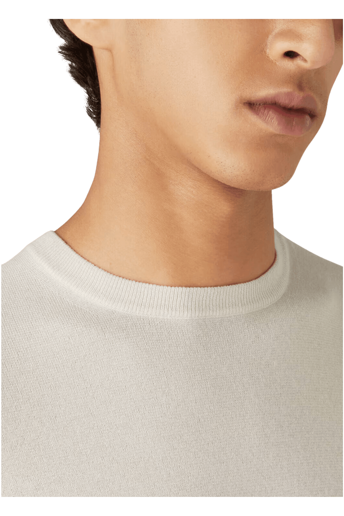 <tc>Loro Piana</tc> เสื้อคอกลม Superlight สำหรับผู้ชาย