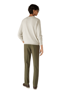 <tc>Loro Piana</tc> เสื้อคอกลม Superlight สำหรับผู้ชาย