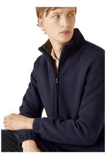<tc>Loro Piana</tc> Suéter bomber para hombre