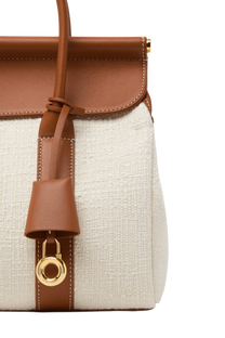 Loro Piana Women's Loom bag L25 (Cotton, Calfskin)