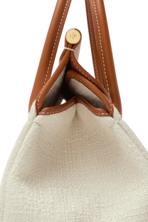 Loro Piana Women's Loom bag L25 (Cotton, Calfskin)