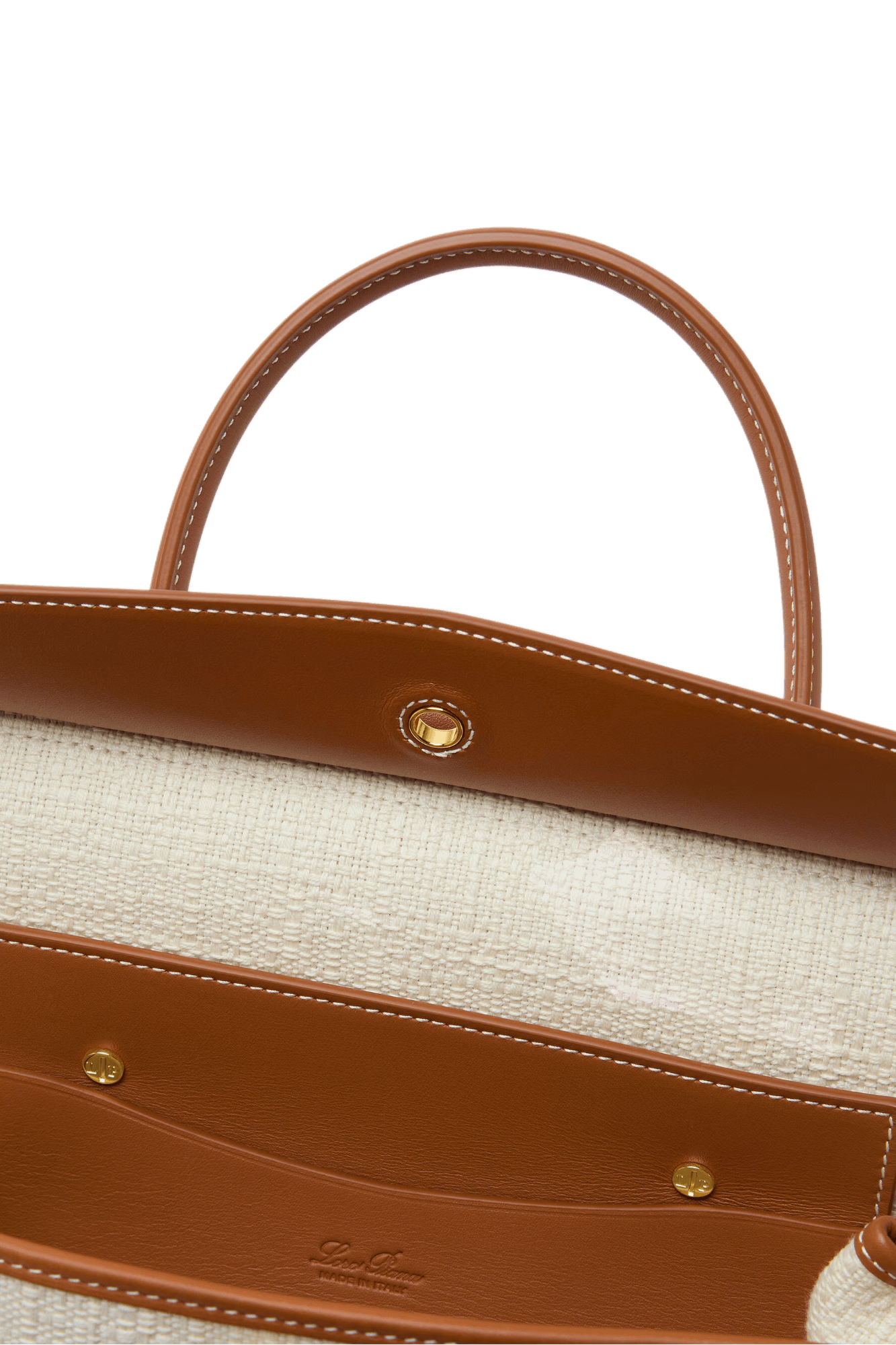 Loro Piana Women's Loom bag L25 (Cotton, Calfskin)