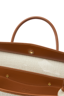 Loro Piana Women's Loom bag L25 (Cotton, Calfskin)