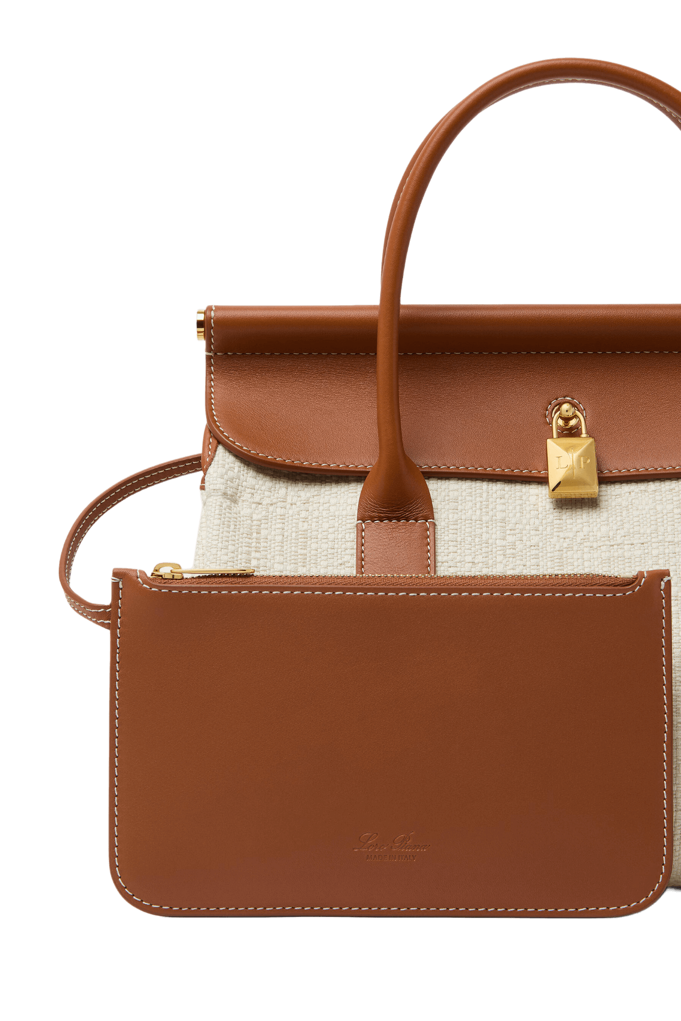 Loro Piana Women's Loom bag L25 (Cotton, Calfskin)