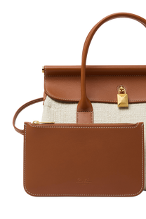 Loro Piana Women's Loom bag L25 (Cotton, Calfskin)