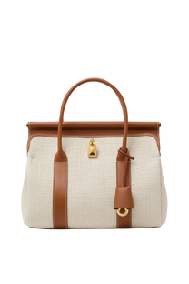 Loro Piana Women's Loom bag L25 (Cotton, Calfskin)
